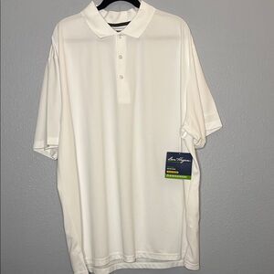 NWT New Ben Hogan White Textured Golf Polo Size 3X